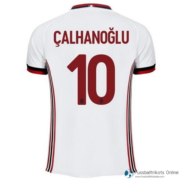 AC Milan Trikot Auswarts Calhanoglu 2017-18 Fussballtrikots Günstig